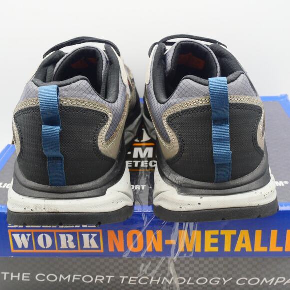 NEW Skechers Men's 14 D'lux Journey Sr Carbon Nano Safety Toe Work Shoes - Picture 3 of 11